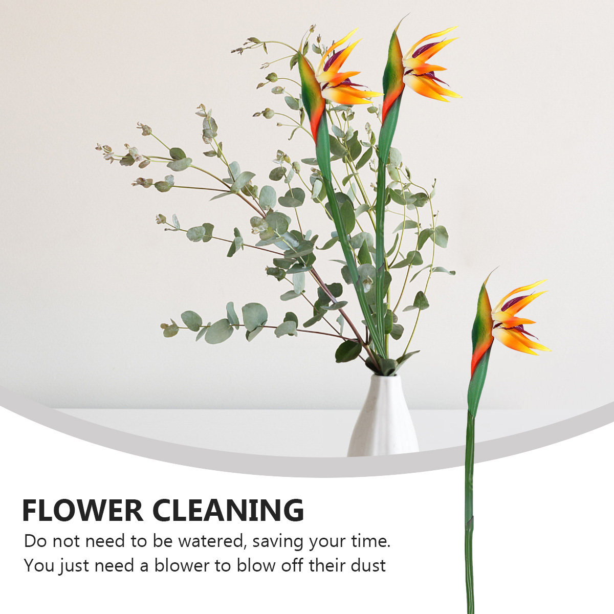 Real Touch Faux Strelitzia Flo - огляд і ціна Bird Paradise Strelitzia