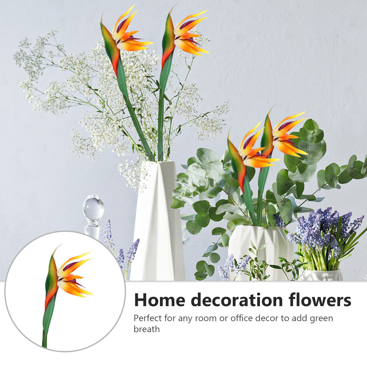 Real Touch Faux Strelitzia Flo - огляд і ціна Bird Paradise Strelitzia