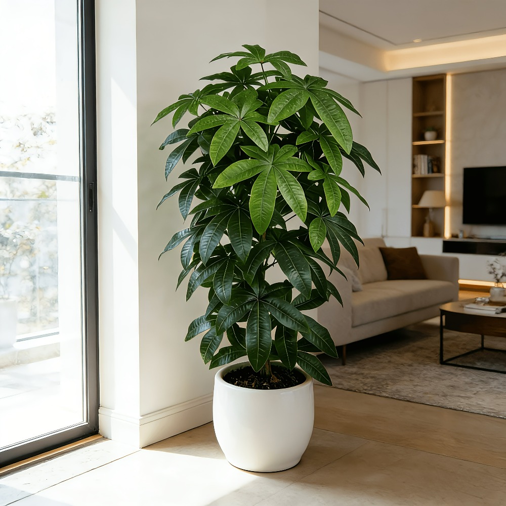 An Artificial Money Tree Pachi - огляд і ціна Dracaena Marginata